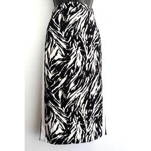 NWT Nº 21 Gonna Tessuto Panel Pencil Skirt Size 38 US Small